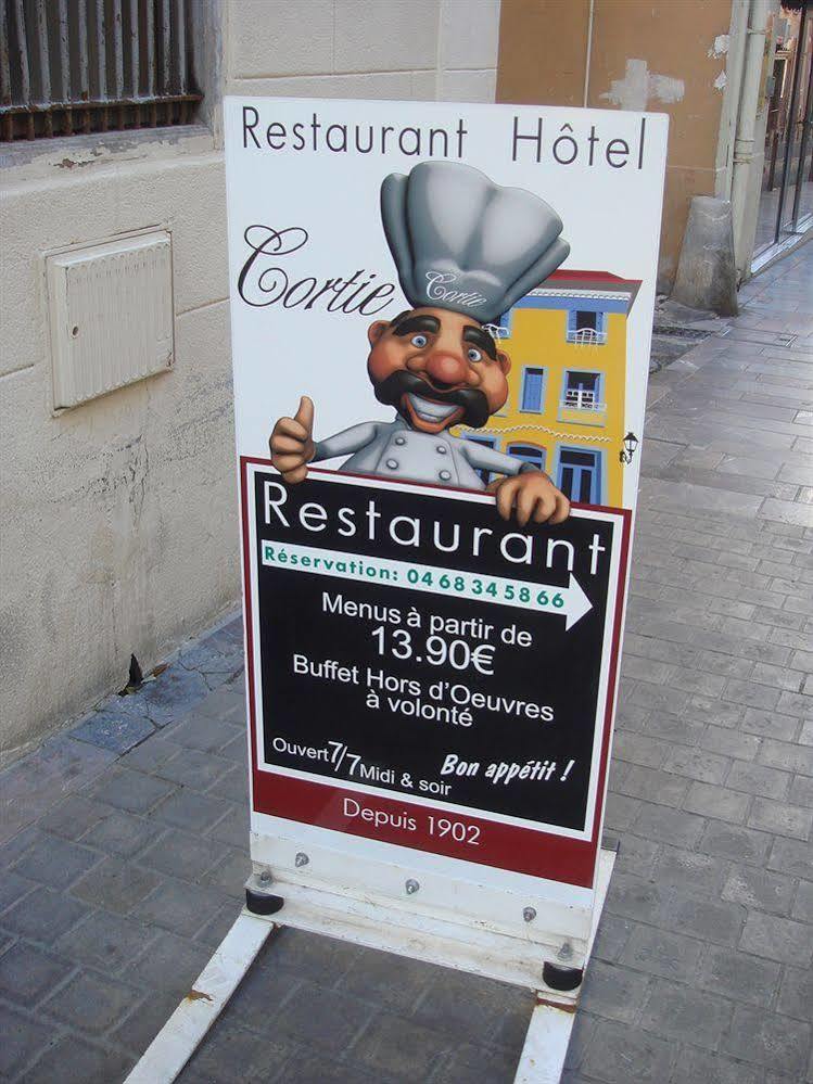 Hotel Restaurant Cortie Thuir Exterior foto
